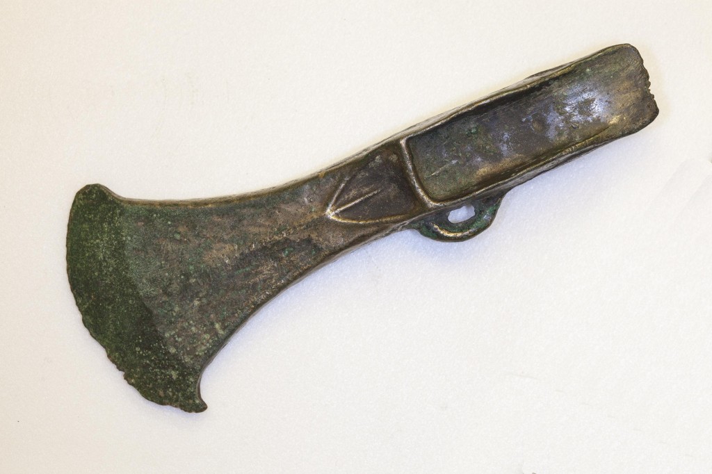 Socketed Palstave with Trident Decoration